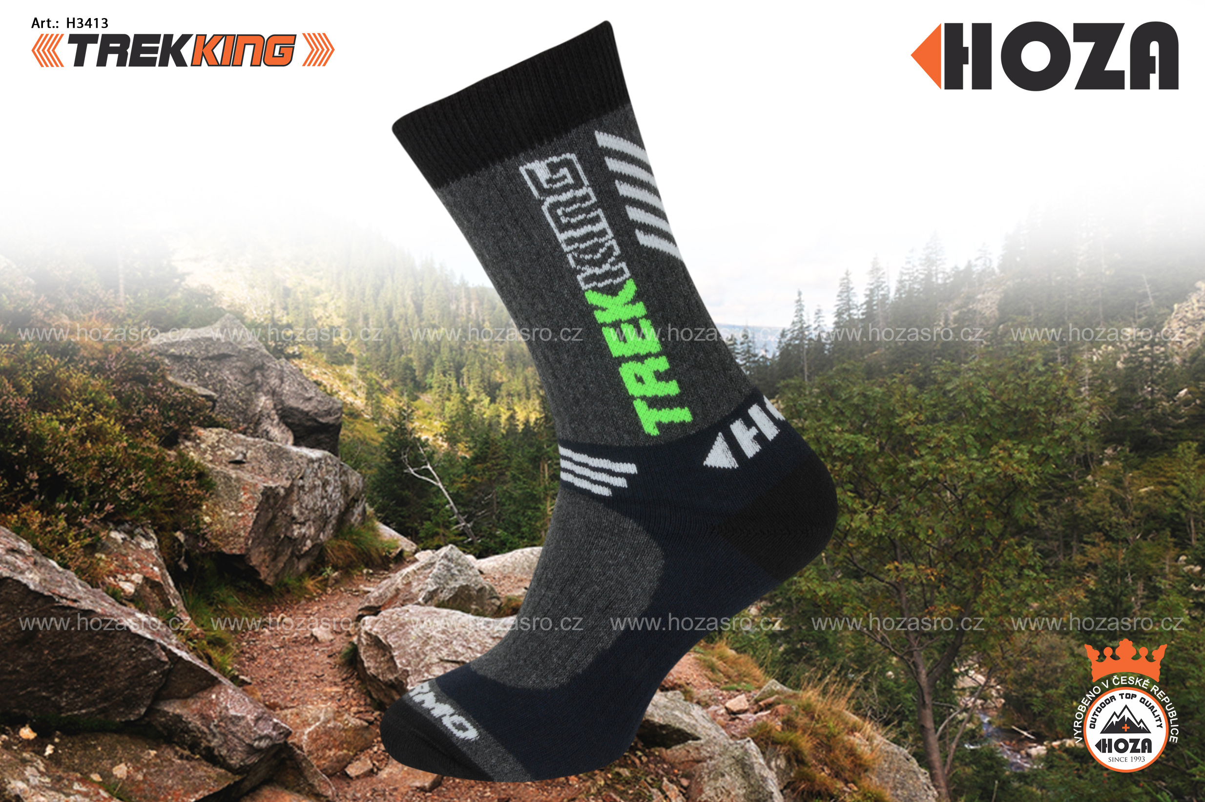 HOZA Thermo Trekking - outdoor socks - H3413